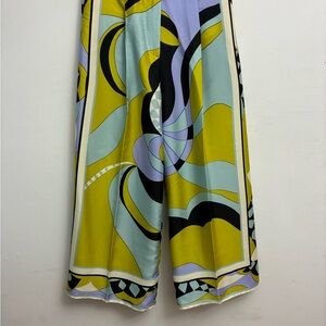 Zara Multi Color Resort Cropped pants